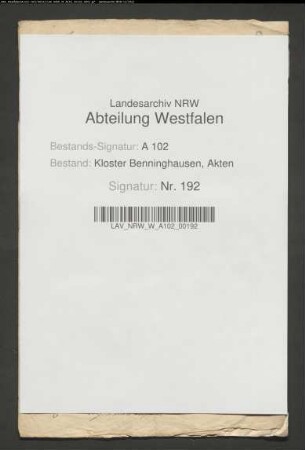 Pfändung des Zellers Brormann in Liesborn wegen rückständiger Pacht durch den Gografen zu Herzfeld