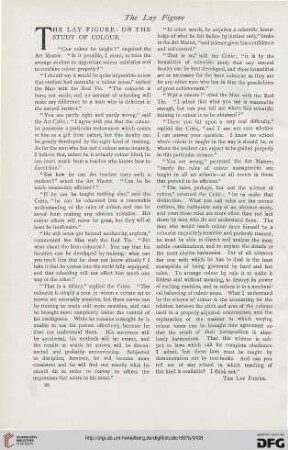 The lay figure: on the study of colour