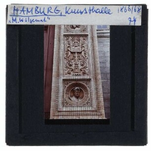 Hamburg, Kunsthalle : Fassadendetail
