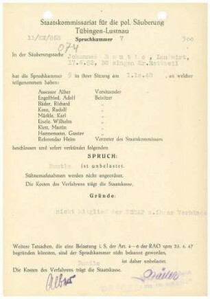 Bantle, Johannes