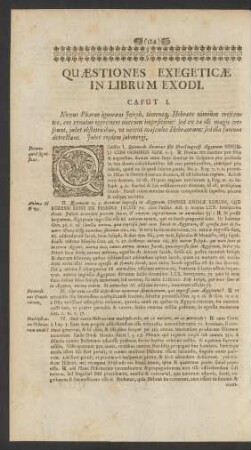 Quaestiones Exegeticae In Librum Exodi.