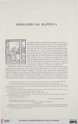 1: Sperandio da Mantova