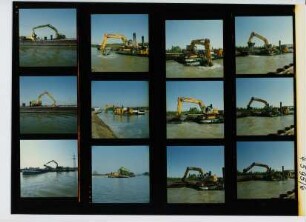 Ausbauarbeiten am Datteln-Hamm-Kanal - Bauabschnitt, Waltrop, 1995