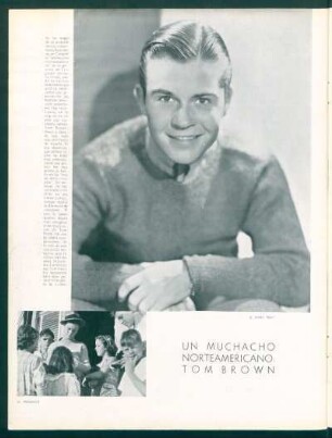 Un muchacho norteamericano: Tom Brown