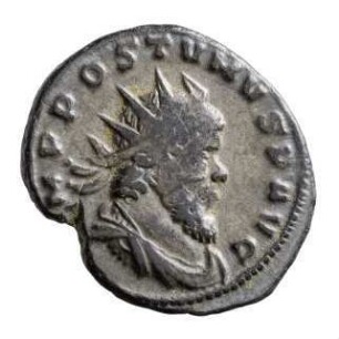 Münze, Antoninian, 260 - 269 n. Chr.
