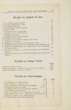 Übersicht der Figuren im Text