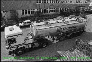 Gefahrguttransporter der Hauptabteilung Strahlenschutz (HS)