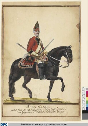 Porträt des Soldaten Bartold Dismar