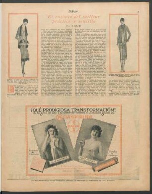 El encanto del tailleur práctico y sencillo