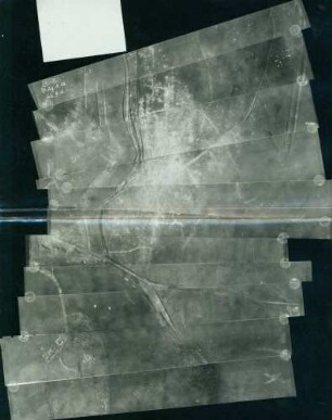 Foto des Geländes östlich von Cléry(-sur-Somme) und Omiécourt(-Lès-Cléry) (Luftbild)