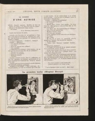 La première barbe d'Eugène Beaupif