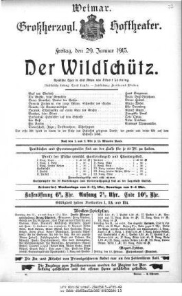 Der Wildschütz