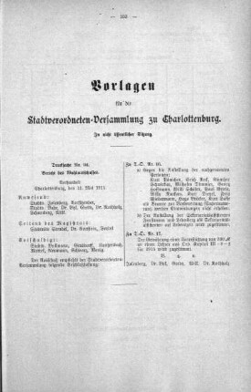 In nicht öffentlicher Sitzung (94), 02. Juni 1915
