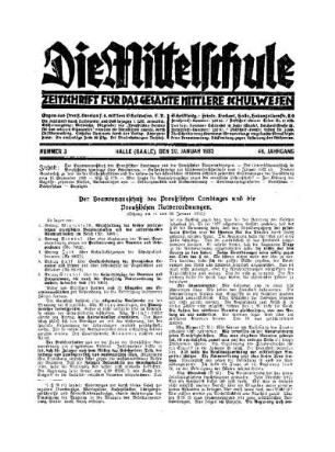 Der Beamtenausschuß des Preußischen Landtages und die Preußischen Notverordnungen : (Sitzung am 11. und 12. Januar 1932)