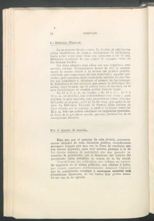 La Biblioteca Nacional