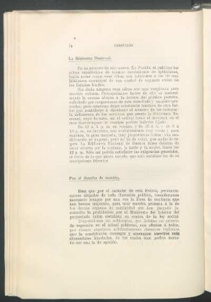 La Biblioteca Nacional