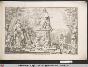 [Titelblatt Vedute delle ville e d'altri luoghi della Toscana]