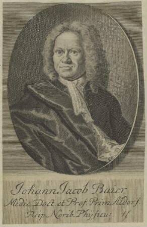 Bildnis des Johann Jacob Baier