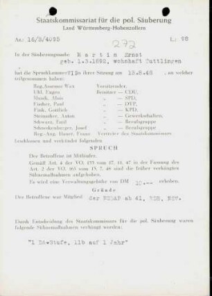 Martin, Ernst