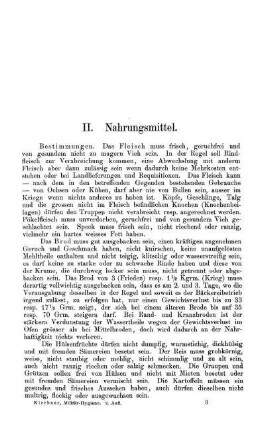 II. Nahrungsmittel.