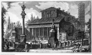 Vedute di Roma, Veduta della Basilica di S. Lorenzo fuor delle mura