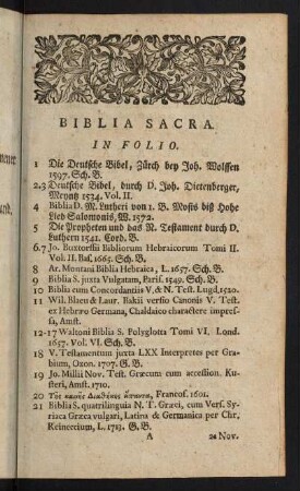 1-7, Biblia Sacra - Concordantiae