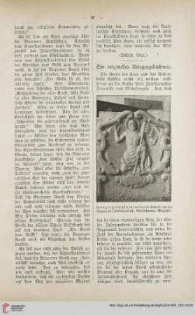 38/39: Ein originelles Kriegergedächtnis
