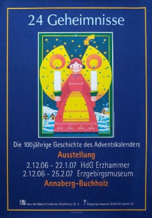 Plakat "24 Geheimnisse"