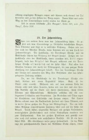 29. Der Johannisberg