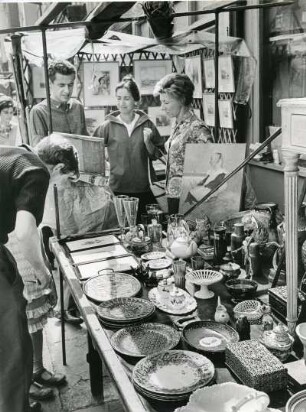 London. Portobello Road Market - der schönste Flohmarkt der Welt