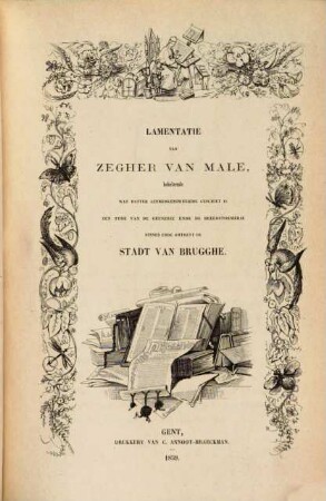 Maatschappij der Vlaemsche Bibliophilen, 3. Ser., 3. 1859
