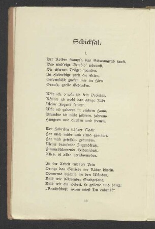 Schicksal