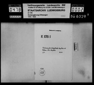 Friseurinnung für die Oberamtsbezirke Mergentheim und Gerabronn, Sitz in Mergentheim