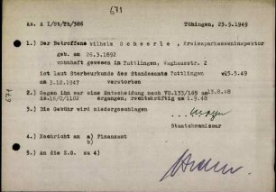 Scheerle, Wilhelm