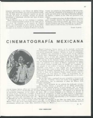 Cinematografía mexicana