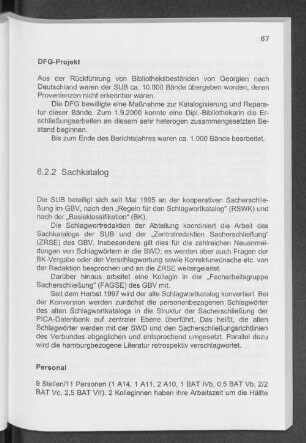 6.2.2 Sachkatalog
