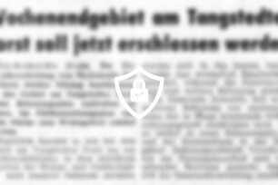 Wochenendgebiet am Tangstedter Forst soll jetzt erschlossen werden