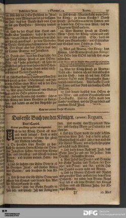 Das erste Buch von den Königen [...].