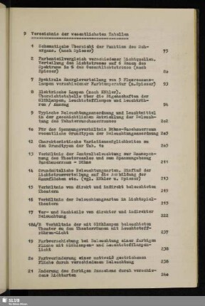 9 Verzeichnis der wesentlichsten Tabellen