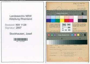 Entnazifizierung Josef Stockhausen , geb. 26.08.1902 (Polizist)