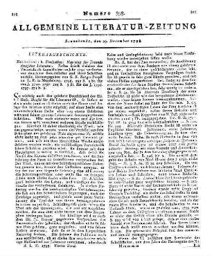 Dewag, F. W.: Predigten zur Beförderung richtiger Urtheile über Gegenstände des gottesdienstlichen Nachdenkens. Bd. 1. Leipzig: Kummer 1798