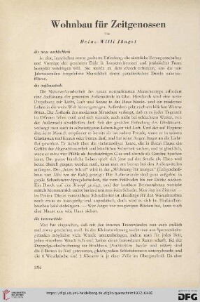 12: Wohnbau für Zeitgenossen