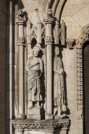 Südportal — Skulpturengruppe