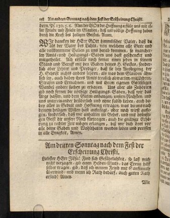 198-212, Am dritten Sonntag nach dem Fest der ...