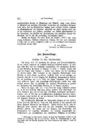Zur Frauenfrage