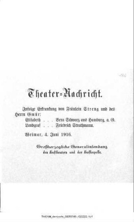 Tannhäuser und Der Sängerkrieg auf Wartburg