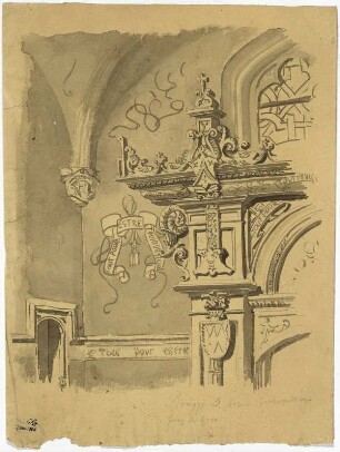 Grabkapelle St. Jaques, Inneres Portal
