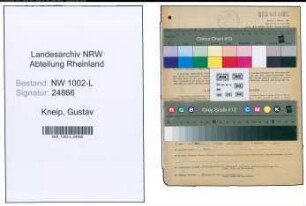 Entnazifizierung Gustav Kneip , geb. 04.10.1881 (Verw.Richter)