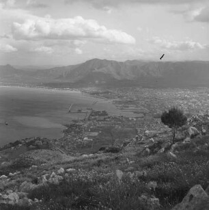 Palermo, Blick über Hafen und Stadt