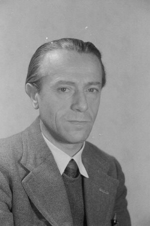 Porträt: Horst Schlosser, Maler : Portret: Horst Šlosar, moler : Bautzen / Budyšin
